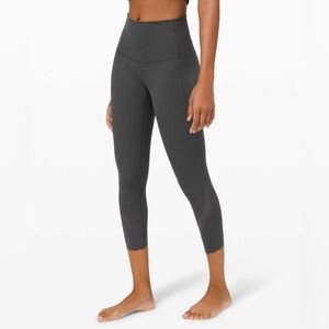 Lululemon Wunder Under Crop High-Rise Roll
Down Scallop Full-On Luxtreme 23"